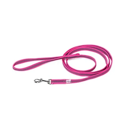 Abbildung von Julius K9 C&amp;amp G Leine,rosa/grau,14mm/2m,mit Griff,max 30kg
