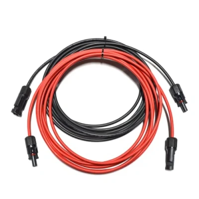 Abbildung von smartEC MC4 Kabel 4 mm² Solarkabel, Stecker: KM, Außenduchmesser: 5,2mm (700 cm), Kabeltyp H1Z2Z2 K, IP68 wasserdicht, Verlängerungskabel, 1 30 Meter