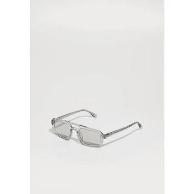 Abbildung von Emporio Armani Sonnenbrille, Herren, Größe: 53, Shiny transparent grey