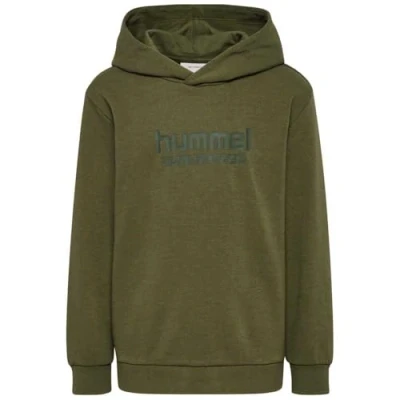 Abbildung von Hummel BASE Kapuzenpullover für Kinder, Größe: 104/110, Winter moss