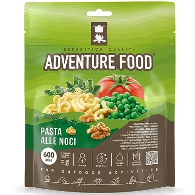 Abbildung von Trekkingnahrung Pasta Noci Outdoor Mahlzeit Outdoornahrung Notration Vegetarisch