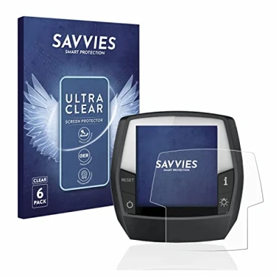 Abbildung von Savvies 6 Stück Schutzfolie für Bosch Intuvia Performance Line Displayschutz Folie Ultra Transparent