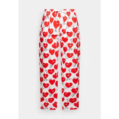 Abbildung von Lousy Livin Underwear Pyjama PANT Valentines Nachtwäsche Hose, Herren, Größe: Large, White