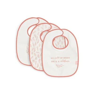 Abbildung von Jollein Lätzchen 3er Pack, Meadow Rosewood