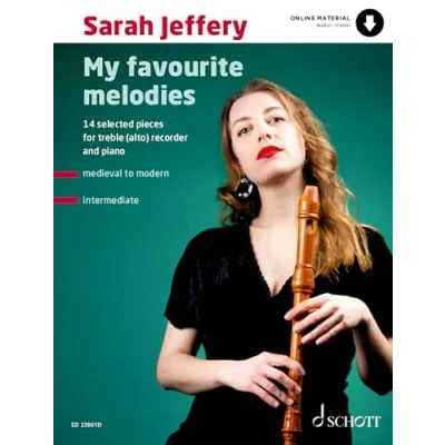 Abbildung von My Favourite Melodies: 14 Selected Pieces. Altblockflöte und Klavier.