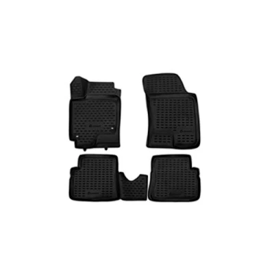 Abbildung von Element 3D Gummimatten Passgenaue Fußmatten Hyundai Getz 2003 4tlg