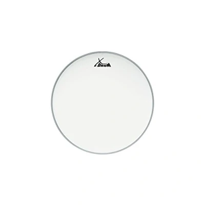 Abbildung von XDrum 12&quot; Coated Drumfell (12&quot; weiß, aufgerauhte Mylar Schicht, offener, warmer Klang mit dezentem Attack und langem Sustain)
