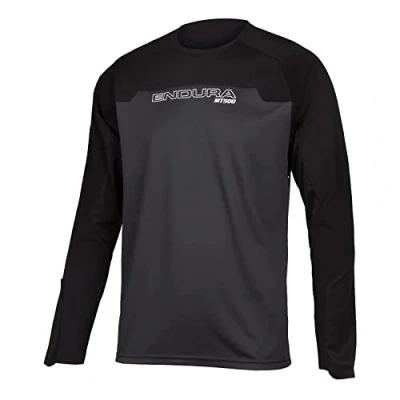 Abbildung von Endura MT500 Burner Langarmshirt, Herren, Größe: Large, Schwarz