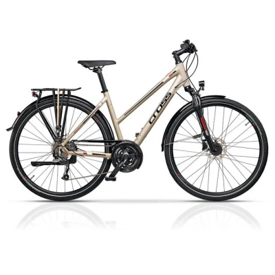 Abbildung von 28 Zoll Damen Trekking Fahrrad TRAVEL LADY Trekkingrad 24 x Gang Shimano Altus