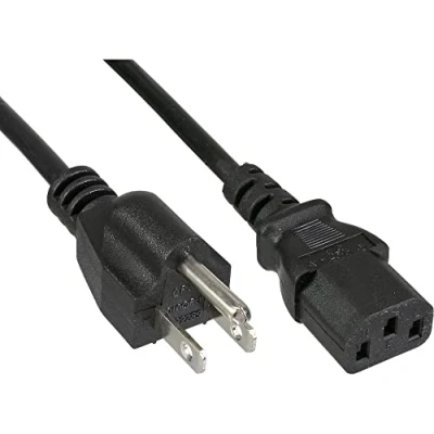 Abbildung von InLine 16652U Netzkabel, Netzstecker USA auf Kaltgerätestecker C13, 1,8m
