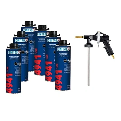 Abbildung von Dinitrol 4941 Unterbodenschutz 1,0L &amp; Vaupel 2000HGS Set (6X Dinitrol)