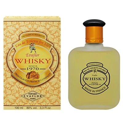 Abbildung von WHISKY Eau de Toilette (EDT) für Männer 100 ml Die beste Geschenkidee Ihn EVAFLORPARIS