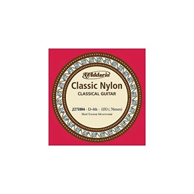 Abbildung von D&#039;Addario J27H04 Einzelsaite Classic Nylon, Hard Tension, D 4th
