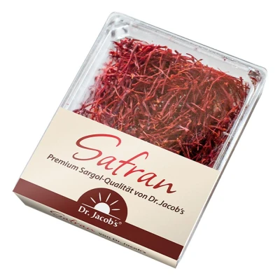 Abbildung von Dr. Jacob&#039;s Safran Ayurveda Gewürz Sargol Qualität 1 g