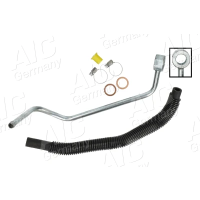 Abbildung von AIC 58448 Hydraulikschlauch, Lenkung von Lenkgetriebe nach Ausgleichsbehälter VOLKSWAGEN: Golf 4 Schrägheck, Variant, Bora Limousine