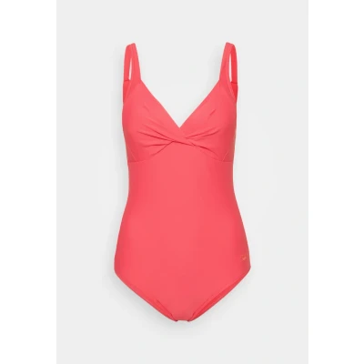 Abbildung von Speedo Womens Shaping Cross KNOT Badeanzug, Damen, Größe: 36, Raspberry fill