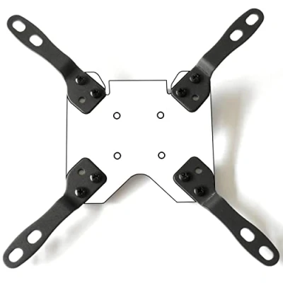 Abbildung von Drall 4 Stück VESA Adapter zur Erweiterung um 10 cm (VESA 100) von Monitor Halterungen Erweiterungsarme Modell: AD6N