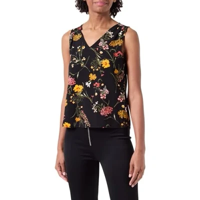 Abbildung von Vero Moda V Shirt &quot;VMEASY JOY S/L NECK TOP WVN GA&quot;