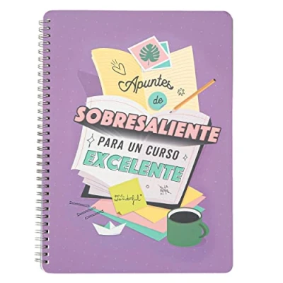 Abbildung von Mr. Wonderful Notizbuch Überraschungspunkte für einen hervorragenden Kurs