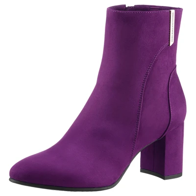 Abbildung von Marco Tozzi BY Guido Maria Kretschmer Stiefelette, Damen, Größe: 37, Grape Schuhe