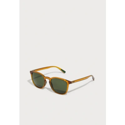 Abbildung von Polo Ralph Lauren Unisex Sonnenbrille, Größe: 52, Shiny transparent honey brown