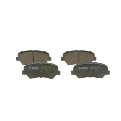 Abbildung von BOSCH 0 986 494 691 Bremsbelagsatz Low Metallic mit akustischer Verschleißwarnung Anti Quietsch Blech HYUNDAI: i30 II Coupe, Elantra V Limousine
