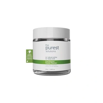 Abbildung von The Purest Solutions Frucht Enzym Pulver Reinigunugsgel (0,2% Azelainsäure &amp; 0,2% Apfelsäure) Porenreinigung Hautregeneration Alle Hauttypen Vegan Grausamkeitsfrei Umweltfreundlich (55 gr)