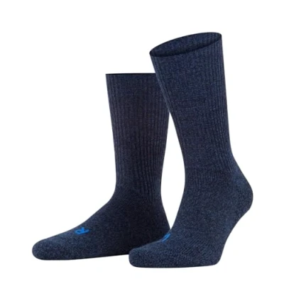 Abbildung von FALKE Unisex Socken Walkie Ergo U SO Wolle einfarbig 1 Paar, Blau (Jeans 6670), 42 43