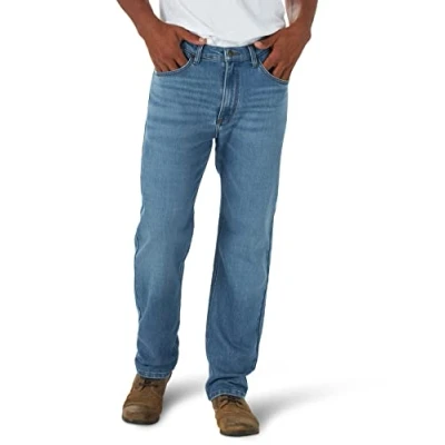 Abbildung von Wrangler Herren Freie Stretch Anpassung, Normale Passform Jeans, Naval, 33W / 32L