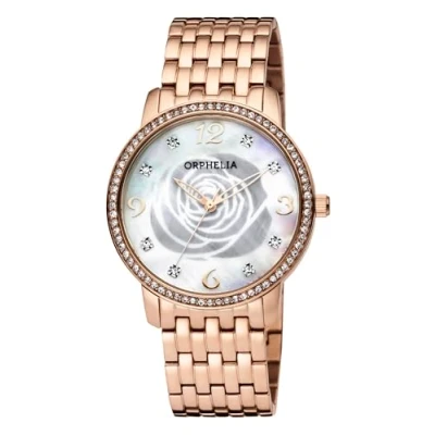 Abbildung von Orphelia Damen Armbanduhr La Rose Analog Quarz Edelstahl