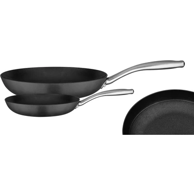 Abbildung von GSW Pfannen Set &quot;Robusta&quot;, Gusseisen, (Set, 2 tlg., 1x Bratpfanne Ø 20 cm, 28 cm), Induktion