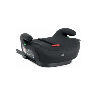 Abbildung von S175 179 Cam Isofix I Size Booster Seat Vista Autositz, schwarz, gepolsterter Sitz, Armlehnen, ausgestattet mit verstellbaren Anschlüssen, 3 Punkt Auto Sicherheitsgurt oder einfach nur dem