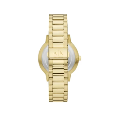 Abbildung von Armani Exchange Uhr, Herren, Größe: One Size, Stainless steel &amp; gold