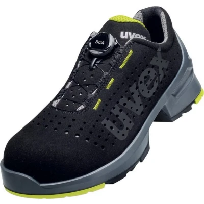 Abbildung von Uvex 1 BOA Arbeitsschuhe S1 SRC ESD Lime Schwarz Weite 10 / Schmal, Größe:42