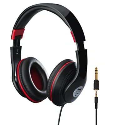 Abbildung von MONACOR MD 390 Stereo Kopfhörer schwarz, 220100