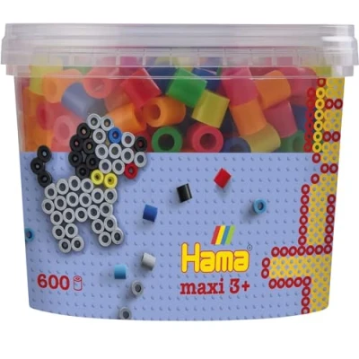 Abbildung von Hama maxi Perlen 600 neon mix 51