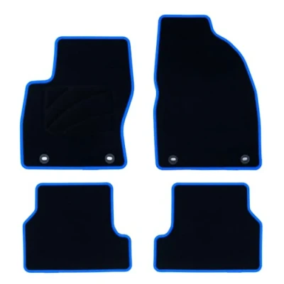 Abbildung von OCC Design Teppich nach Maß, für Focus II (2004 2011), 5 teilig, Blaue Streifen