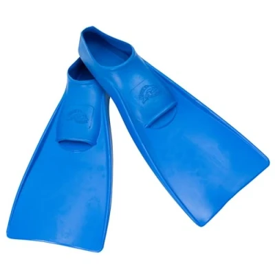 Abbildung von Flipper SwimSafe 1151 Schwimmflossen für Kinder, in der Farbe Blau, Größe 34 35, aus Naturkautschuk, als Schwimmhilfe unbeschwerten Schwimm und Badespaß