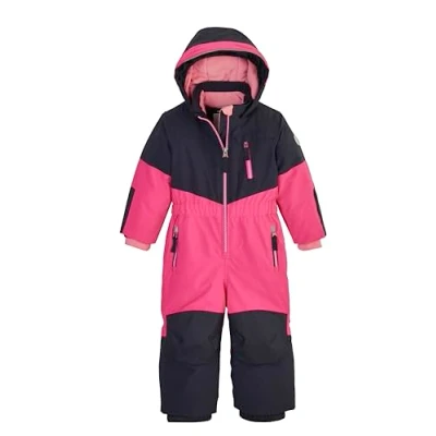 Abbildung von first instinct by killtec Kinder Skioverall/Schneeanzug mit Kapuze FISW 36 MNS ONPC, fuchsia, 110, 42257 000