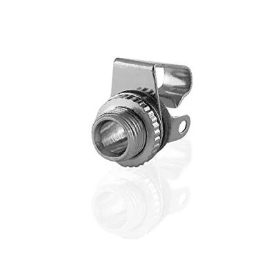 Abbildung von BestPlug Audio Mono Aux in Out 3,5mm Klinke Einbau Buchse Terminal weiblich 2pol, Metallausführung