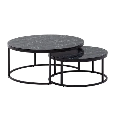 Abbildung von Wohnling Couchtisch 80 cm (L) (2er Set)