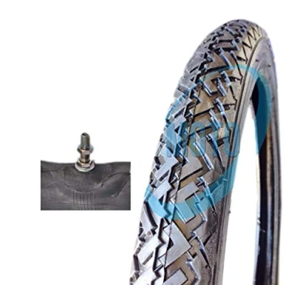 Abbildung von 1 Reifenmantel aus Gummi 14 x 2 3/4 80/80 + Luftschlauch für Motorrad Piaggio