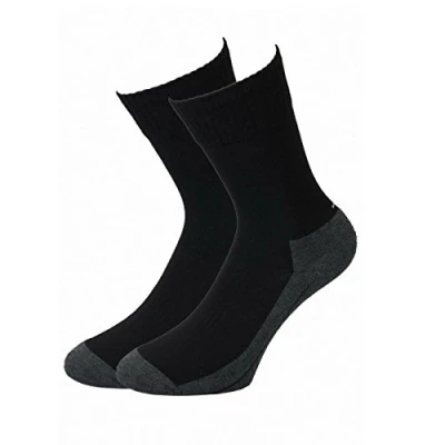 Abbildung von Camano Herren 5942 Sportsocken, Schwarz (Black 5), (Herstellergröße: 35/38) (2er Pack)