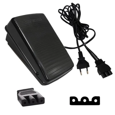 Abbildung von Nähmaschine Fußsteuerung Pedal Speed Controller Fußpedal für 220V Elektronische Universal Home Fußschalter Variable mit Netzkabel
