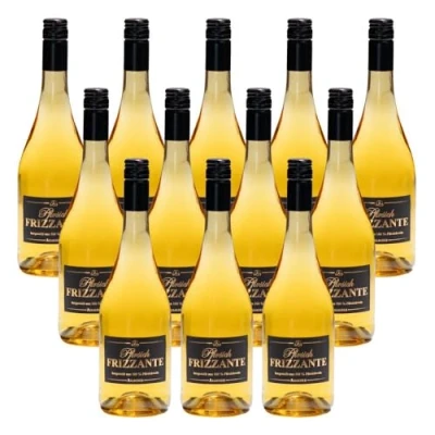Abbildung von ALLACHER Pfirsich Frizzante/Secco aus 100% Pfirsichwein erfrischender Secco 7% vol. Fruchtsecco ideale Geschenkidee (12 x 0,75 l)