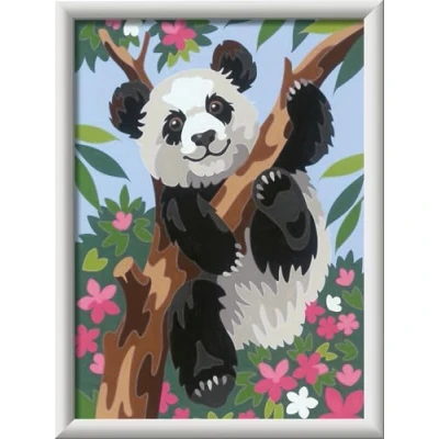 Abbildung von Ravensburger CreArt 20161 Süßer Pandabär Malen nach Zahlen für Kinder ab 9 Jahre, Ostergeschenke Kleines Geschenk zu Ostern