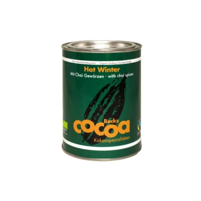 Abbildung von Bio Schokoladengetränkepulver Becks Cacao Hot Winter mit Gewürzen, 250 g