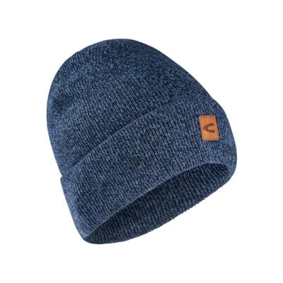 Abbildung von camel active Herren Beanie aus einem Baumwollmix Blau Menswear OS