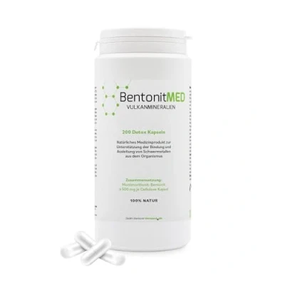 Abbildung von Bentonit MED Detox Kapseln 200 St