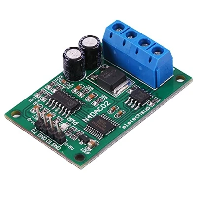 Abbildung von 2 Kanal N4DAC02 DC 12V RS485 zu DAC Digital Analog Umwandlungsmodul, 0 5 V /0 10 Spannungswandler MODBUS RTU Command Control